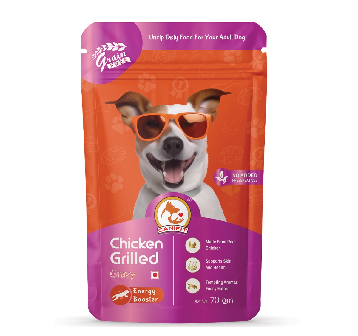 CANIFIT ADULT DOG CHICKEN GRILLED IN GRAVY
